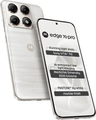 MOTOROLA edge 70 pro (white, 256GB 12GB RAM) Factory Unlocked Smartphone