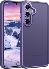 Samsung Galaxy S24 Plus Case, Shockproof Slim Fit Phone Cover, Matte Purple