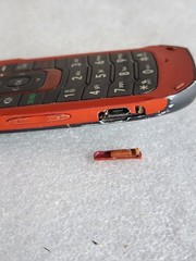 Rare Vintage LG Helix UX310 CDMA Flip Phone US Cellular • Red & Black Not Tested