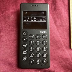 Punkt. MP01 Minimalist 4G LTE Cell Phone – 2GB RAM, 16GB Storage – Black