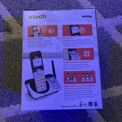 VTech CS5229-2 2 Handset Extended Range Cordless Phone with Answering System