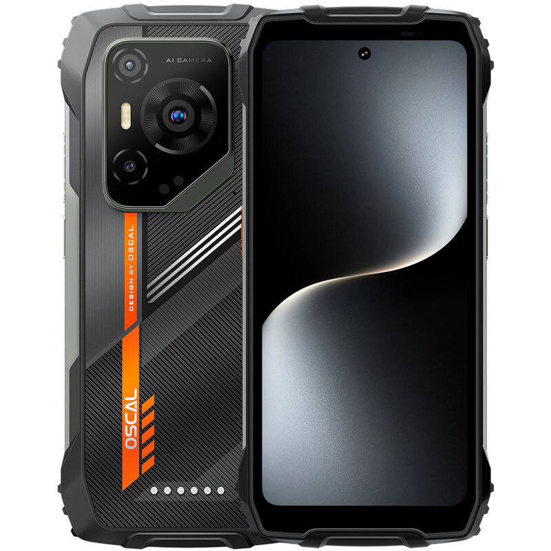 Unlocked OSAL PILOT 3 5G 4G AI Rugged Smartphone Android 15 Mobile Outdoor IP68