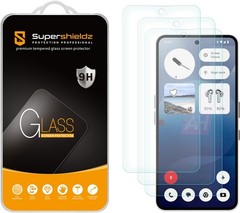 3PCS Tempered Glass Screen Protector for Nothing Phone 3a/3a Pro Anti Scratch Bu