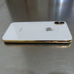 24ct iPhone X – 256GB – A1901 (GSM) Gold Plate 24k custom – no True Tone 100% BH