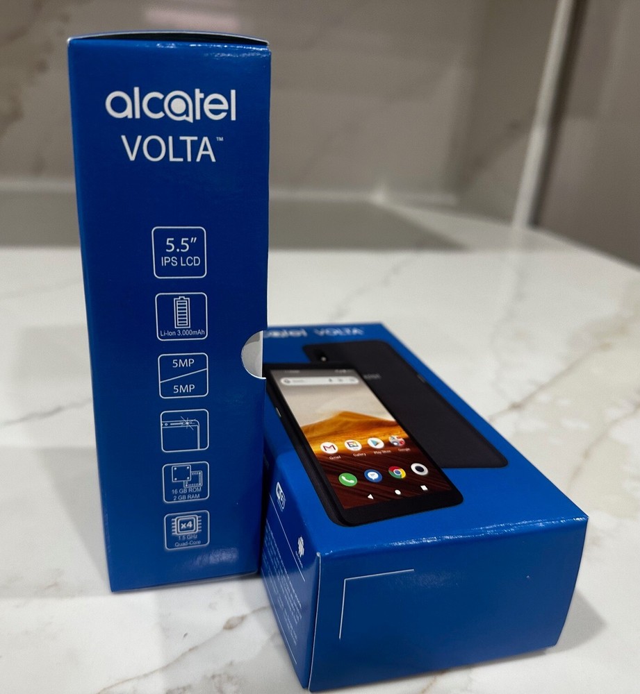 Alcatel VOLTA (Network Unlocked)- 16 GB – 2GB RAM- Wi-Fi + 4G, NEW (Single SIM)