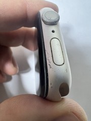 Apple Watch Nike Series 7 45mm A2474 32GB Starlight Aluminum (GPS) LOOSE SCREEN!