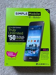 LG REBEL 3 LTE Simple Mobile Prepaid Smart Phone Lot 5