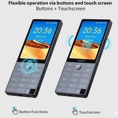 Global QIN F25 4G Android 14 Smartphone Dual SIM Phone Octa Core Keyboard Mobile