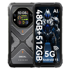 Blackview OSCAL TANK 1 5G AI Rugged Smartphone 48GB+512GB 6.7&Prime; 2.4K 20000mAh NFC