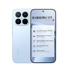 Xiaomi 17T Factory Unlocked Dual SIM 512GB Storage |Flagship Leica Cameras| Blue