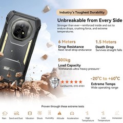 Blackview XPLORE 2 Satellite Message 5G Rugged Phone Android 15 Mobile Dual SIM