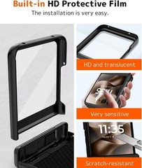 For Motorola Razr Ultra 2025 Case, Kickstand, Bling Luxury Slim Leather