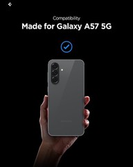 2PCS Tempered Glass Screen Protector for Galaxy A57 5G Case Friendly