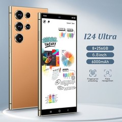 8GB+256GB I24 Ultra Android 13 Smartphone – 6.8&Prime;HD Display, 6000mAh Battery