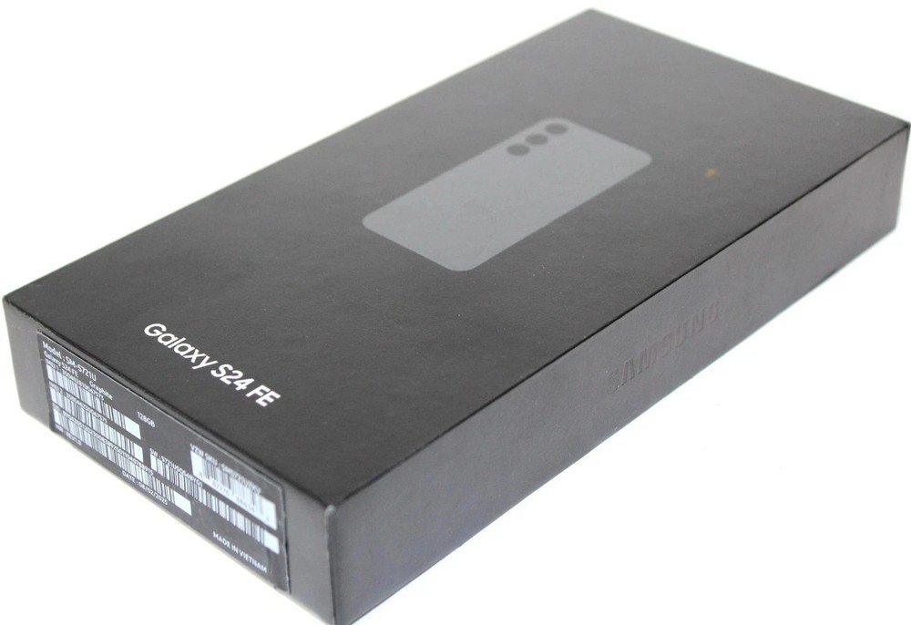 Samsung Galaxy S24 FE – 128 GB 5g Graphite (Unlocked) Verizon, BRAND NEW SEALED