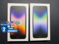 NEW Sealed Apple iPhone SE 2022 5G 3rd Gen 100%🔋 Battery Factory Unlocked 🔟/🔟