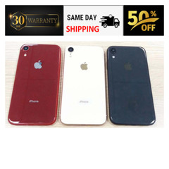 Apple iPhone XR 64GB Unlocked Verizon At&t T-Mobile Black white Red – Face ID