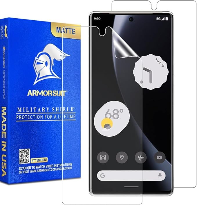 2+2 Pack for Google Pixel 7 Pro Screen Protector & Camera Lens Protector, Anti-G