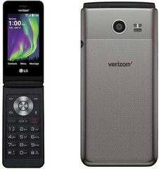Open Box Verizon LG Exalt LTE VN220 4G VoLTE Flip Phone US Mobile Kosher