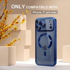 Magnetic for iPhone 17 Pro Max Case [Never Yellowing] [Military Grade Drop Prote