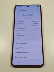 Samsung Galaxy Z Flip 7 – 256 GB – Coral red (Verizon) LCD Spot 6032 READ