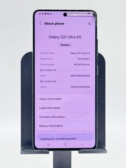 T-Mobile Samsung Galaxy S21 Ultra 5G (SM-G998U1) 128GB Cracked- READ –