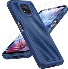 Motorola Moto G Power 2021 Case with Screen Protector,Military Protection Bumper