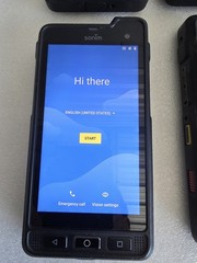 Lot of 6 Sonim Rugged Smartphone XP8 XP8800 64GB Black AT&T Dual SIM