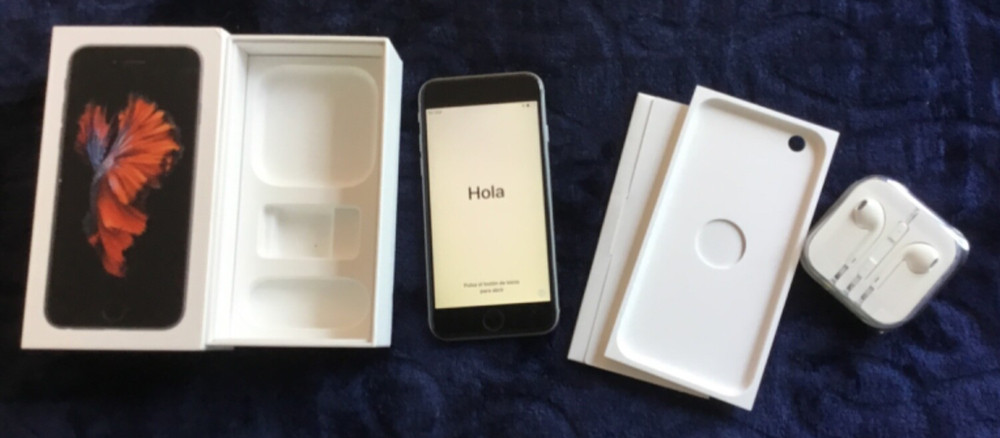 Apple iPhone 6S – 64G Space Gray A1633 CDMA MKQ92LL/A w/ Original Box
