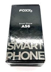 Foxx Black A56 Smartphone with 16GB Storage and 2MP Front Cam & 5MP Rear Camera