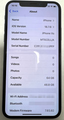 Apple iPhone XS – 64 GB – Space Gray – T-Mobile Locked – Good Condition – AS-IS