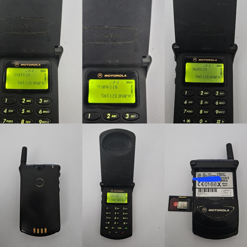 MOTOROLA STARTAC 130 GSM UNLOCKED SIM FREE UNLOCK CELL PHONE NO 80 85 75