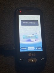 LG Rumor Reflex S Slider QWERTY CDMA 1900 2.0-4.9MP Camera Black 50MB