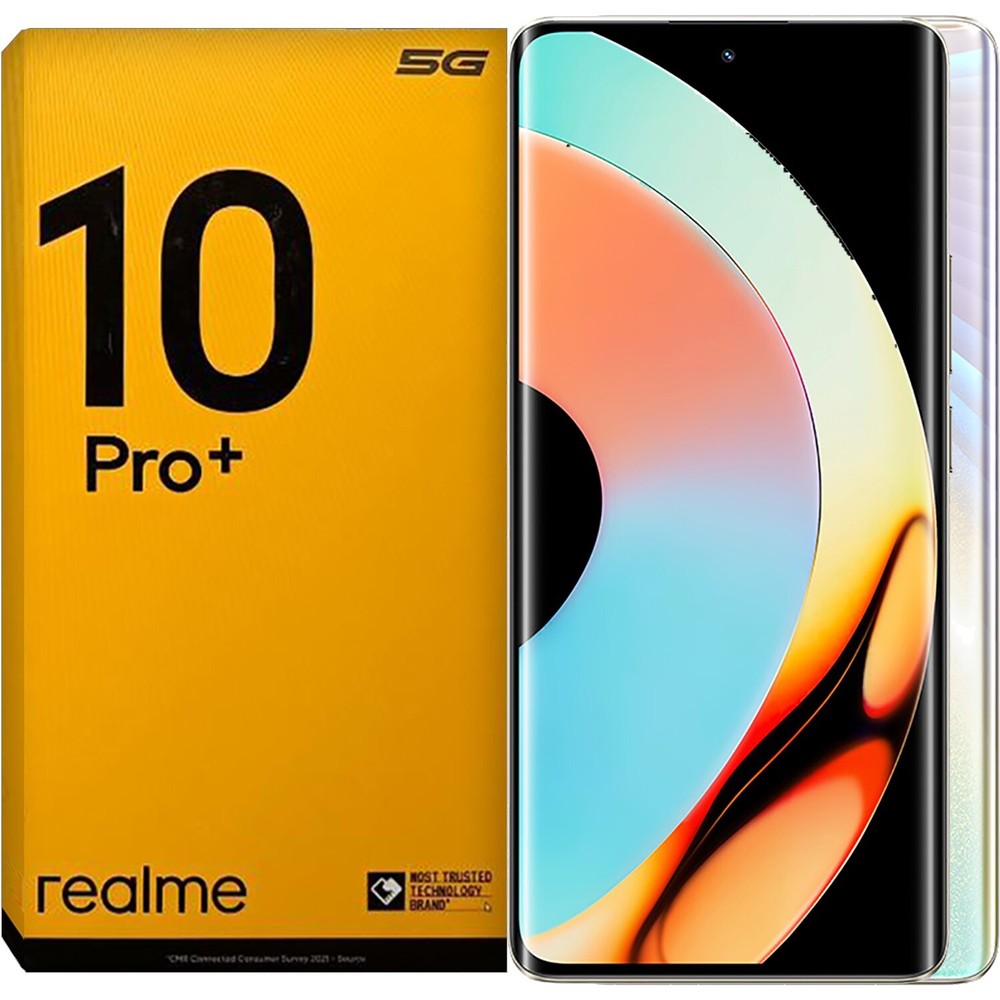 Realme 10 Pro+ 5G Hyperspace Gold 256GB + 12GB Dual-SIM Unlocked GSM NEW