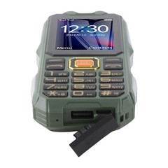 4G Rugged Senior Cell Phone 2.6 Inch Screen Big Button 16800mAh Dual LED BEA