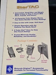 Vintage 90&rsquo;s Motorola StarTAC Wearable Telephone 3000 NIB