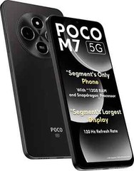 POCO M7 5G (Black, 128 GB 6 GB ) 4 Gen 2 5G Processor 6.88 inch Global Version.