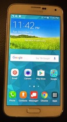 Samsung Galaxy S5 SM-G900V (Verizon) White 16GB Fast Ship Very Good Used