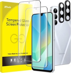 HD Clear Tempered Glass Screen Protector 2-Pack for Samsung Galaxy A16 5G / 4G 6