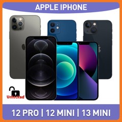 New Sealed Apple iPhone 12 Pro/12 Mini/13 Mini USA Fully Unlocked USA All colors