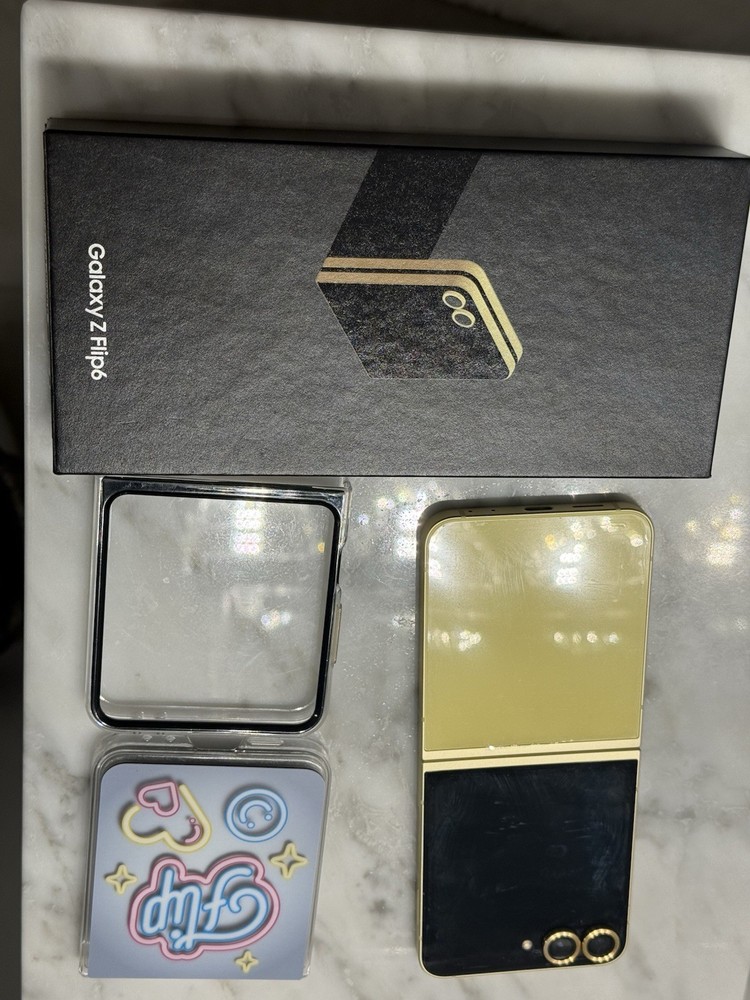 Samsung Zflip 6 Unlock 256G Yellow