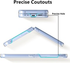 For Samsung Galaxy Z Flip 6 Case with Slim Shockproof TPU Bumper Hard PC Cover