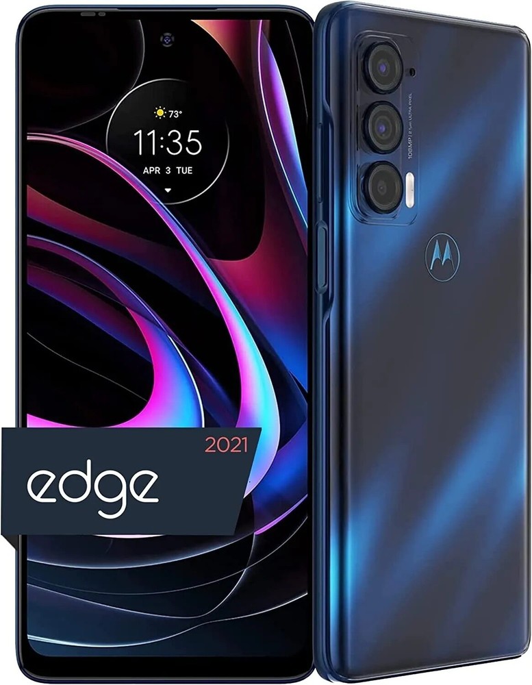 Motorola Edge (2021) 128GB 256GB 108MP 5G Unlocked Android Smartphone New Sealed