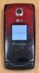 LG Wave UX380 – Red and Black ( U.S. Cellular ) Very Rare CDMA Flip Phone