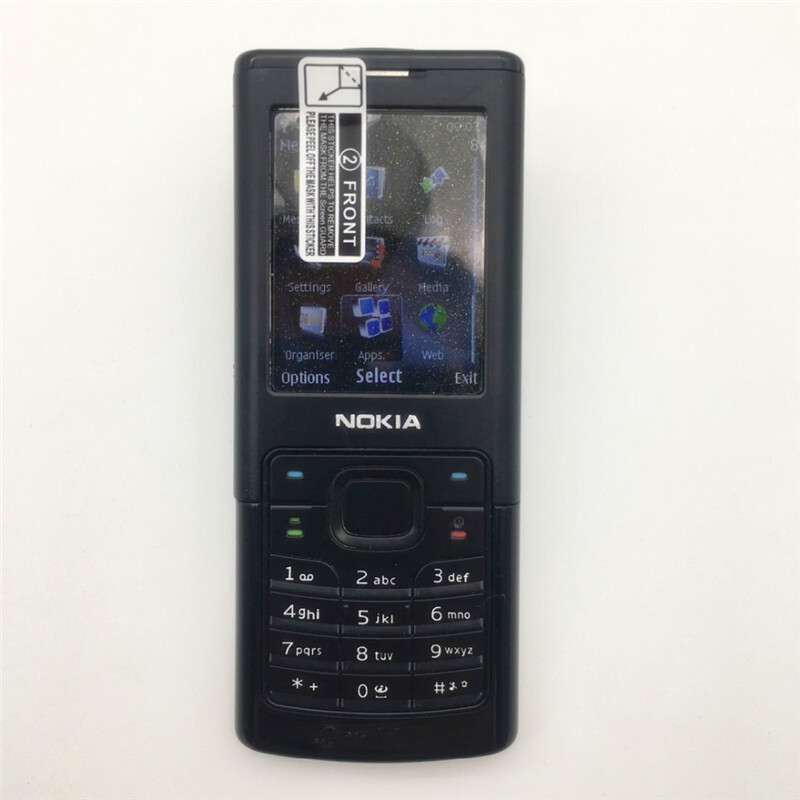 Original Nokia 6500 Classic MP3 Bluetooth Unlocked 3G UMTS 850/2100 Mobile Phone