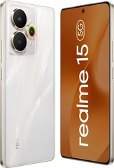 realme 15(Silver, 256GB) (12 GB RAM) Mediatek Dimensity 7300+ 5G Global version