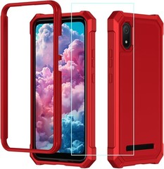 Cloud Mobile Stratus C8 Case with Screen Protector, Full Body Protection Cover R