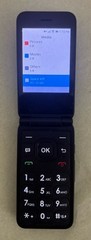 AT&T Cingular Flip IV U102AA 4GB Flip Phone KaiOS Black w/ USB Charge Cord & Box