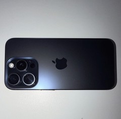 Apple iPhone 15 Pro 256GB Deep Blue Unlocked Works but Cracked and Black Spot