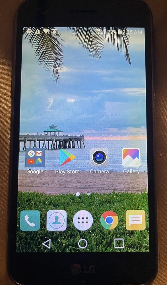 LG Rebel 2 LGL57BL 8GB Grey (TracFone) Android Smartphone, SIM CARD PREOWNED